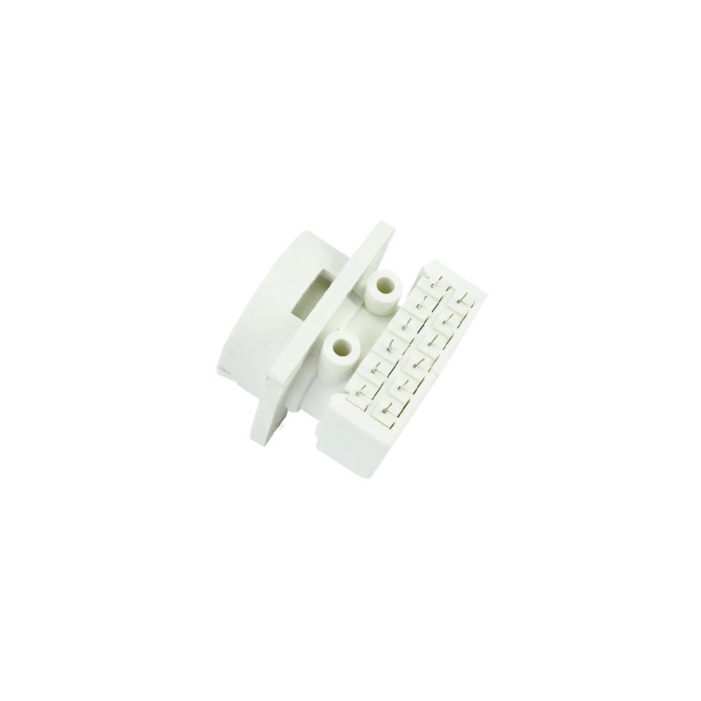 Connector 12 Pin NICOLAY Right Angle (RA) Grey-White Connector 12 Pin NICOLAY Right Angle (RA) Grey-White