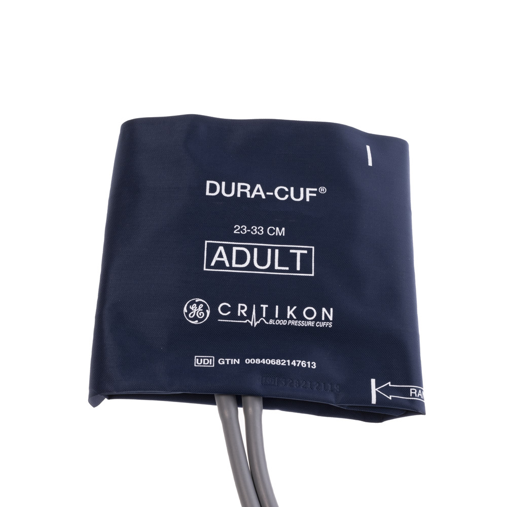 DURA-CUF Adult Blood Pressure Cuff, 2 Tubes DINACLICK (5/box) DURA-CUF Adult Blood Pressure Cuff, 2 Tubes DINACLICK (5/box)